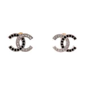 Chanel Cc Stud Earrings Metal With #228212C11B